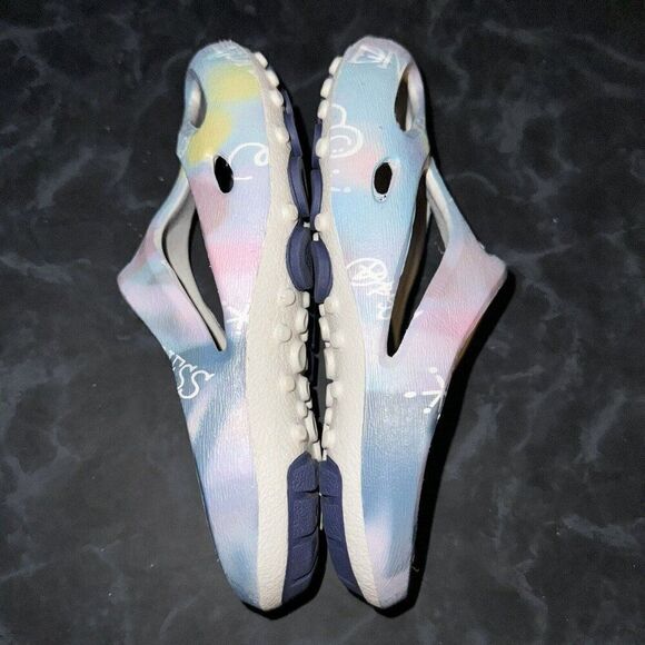 Keen Shanti Comfortable Slip On Clog Multi Blue Depths Pastel Women’s Size 5 - Picture 5 of 7